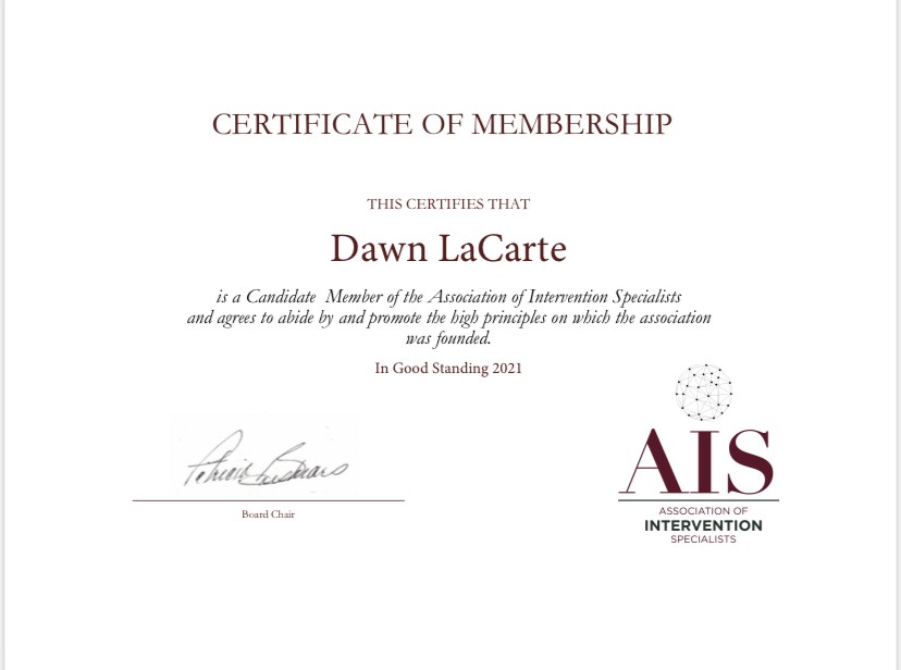 Dawn LaCarte - AIS Membership